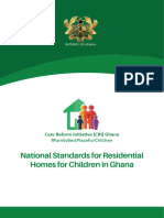 National Standards For Residential Homes For Children in Ghana