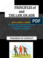 Principles and The Law On ADR