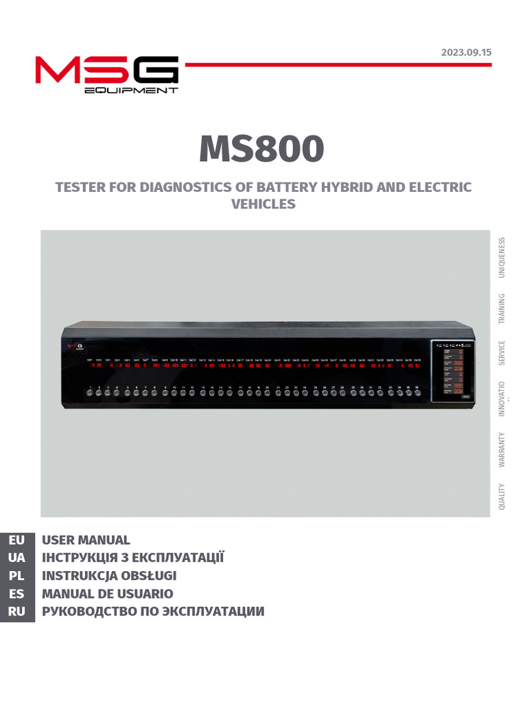 MS800 Battery Tester User Manual | PDF | Usb Flash Drive | Lithium Ion ...