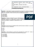 Atividades 08 À 15.12.2023 - Matemática