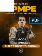 Mini Simulado Direito+constitucional 01 Pmpe HD Cursos + ++ ++ ++