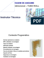 Montagem de Andaime Treinamento Instrutor