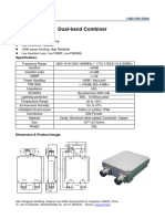 Dual-Band Combiner DIN-Female