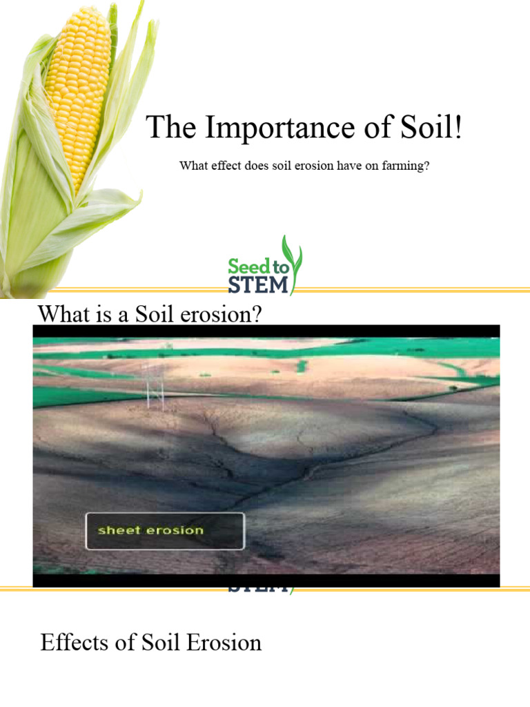 Understanding Soil Erosion in Farming | PDF | Soil | Erosion