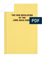 The New Revelation of The Lord Jesus Christ