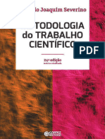 Metodologia Do TrabalhO-cientifico