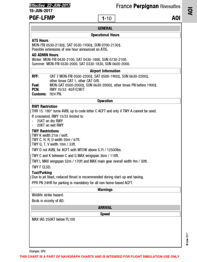 LFMP | PDF | Aircraft | Aviation Safety