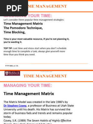 Time Management (1)