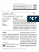 Achieving Efficiency in Quantitative Risk Analysis Proc - 2021 - Ain Shams Engin