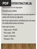 Ch-2B - OS Structure