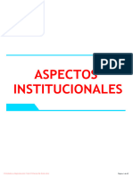 Aspectos Institucionales