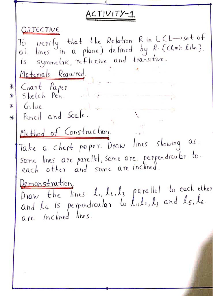 Maths Activity | PDF