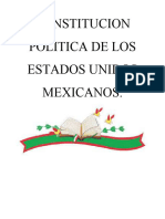 Constitucion Mexicana.