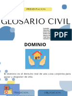 Glosario, Contratos