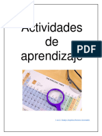 Actividades de Aprendizaje