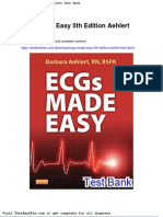 Ecgs Made Easy 5th Edition Aehlert Test Bank