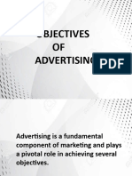 Objectives OF Advertising