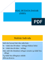 Ilmu Sosial Budaya Dasar