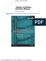 Economics Global 1st Edition Acemoglu Solutions Manual