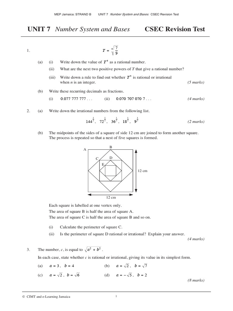 Number System and Bases | PDF