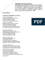 Lettera Di Una Mamma Alla Figlia