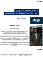 O Impacto Da Governança para o Desenvolvimento Municipal - PAULO ALVES