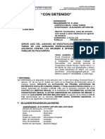 PRUEBA ANTICIPADA - ALEJANDRO ARTUTRO BELLIDO MAXI Caso Turno