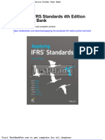 Applying Ifrs Standards 4th Edition Picker Test Bank