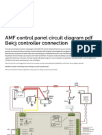 AMF Control Panel Circuit Diagram PDF