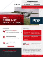 Zero To ATPL Course Price List 2023 - Rivair Pilot School