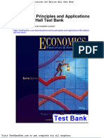 Economics Principles and Applications 6th Edition Hall Test Bank