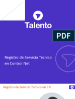 Registro de Servicio Técnico en CN - Actualizado