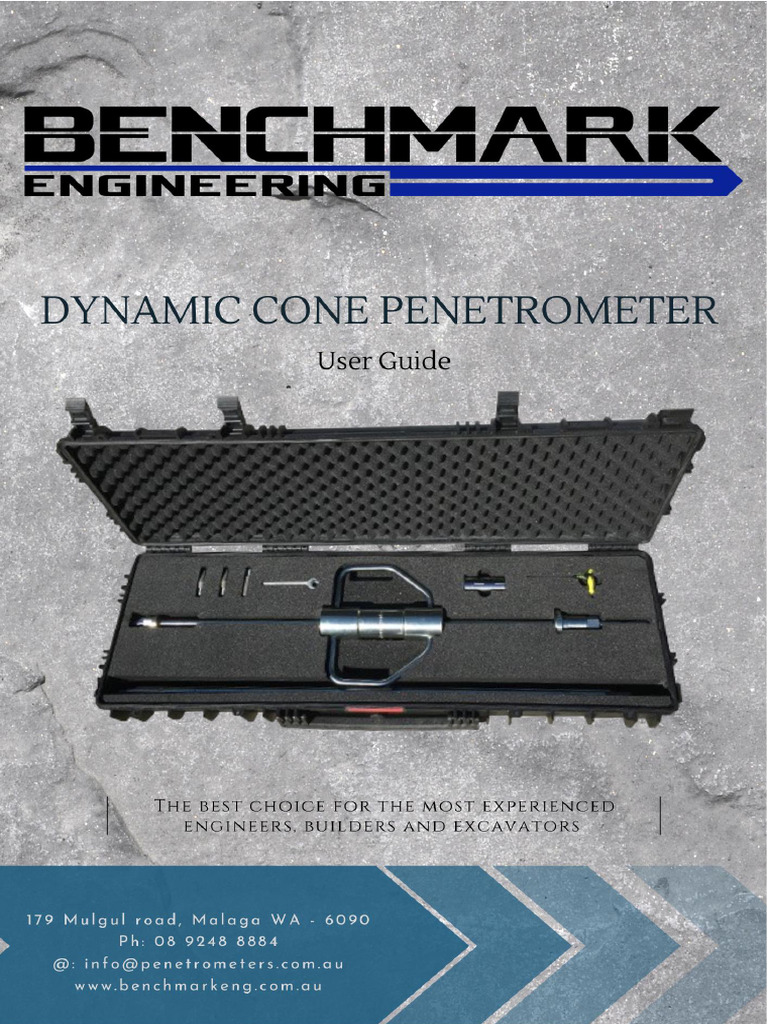 DCP User Guide | PDF | Hammer | Soil