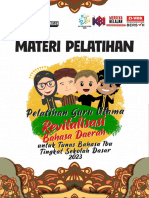 Materi Pelatihan Guru Utama SD (FTBI 2023)