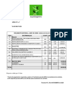 Orçamento Hidrosemeadura