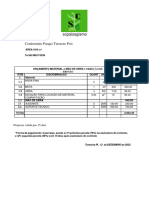 Orçamento Erosão