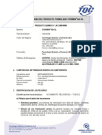 Stermin 600 SL - Hoja de Seguridad