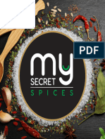 My Secret Spices Cataloug
