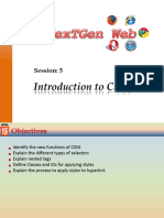 B7. Introduction To CSS3