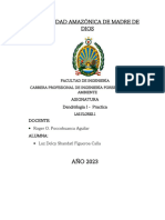 Dendrologia Informe - Flor 1