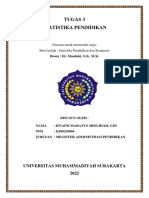 Tugas 3 Statistika Pendidikan - Isnaini