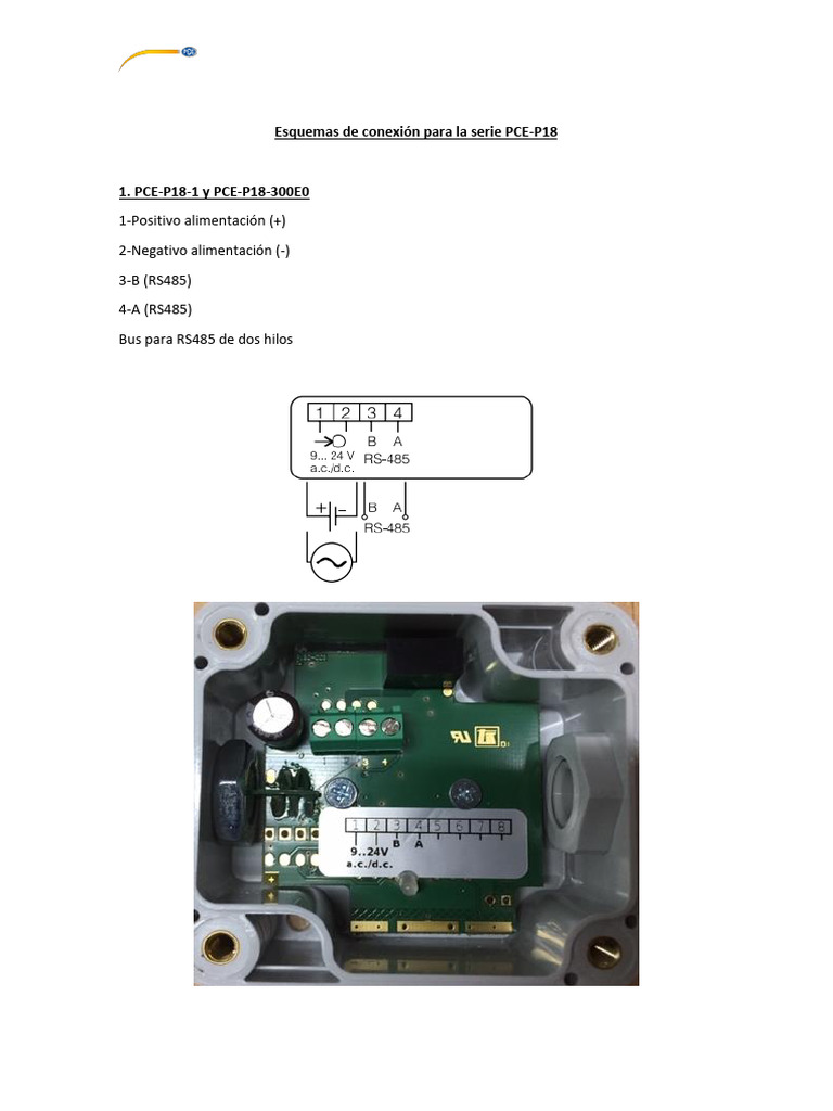 esquemas-conexion-serie-pce-p18 (1) | PDF