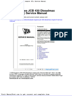 JCB Engines JCB 430 Dieselmax Engine FL Service Manual