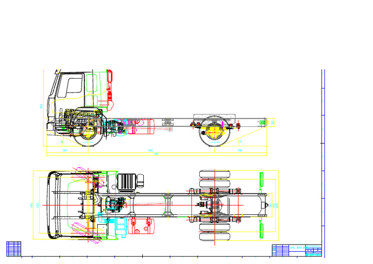 ZZ1167M4611W Chassis Drawing | PDF