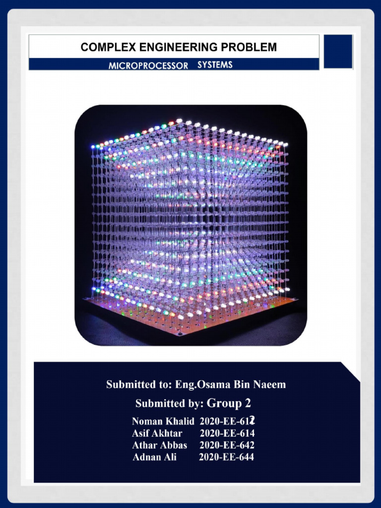 Group 2 CEP Microprocessor Report PDF Light Emitting Diode Microcontroller