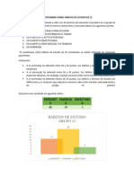 Cuestionario Sobre Habitos de Estudio de 1c