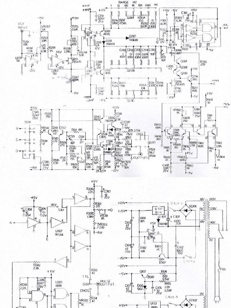 Gw gfg 8020g function generator sch pdf