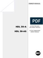 User Manual HDL 30 A