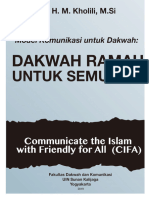 Model Komunikasi Dakwah - Dakwah Ramah Untuk Semua Communicate The Islam With Friendly For All (Cifa)