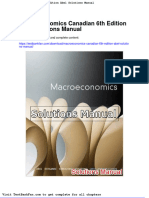 Macroeconomics Canadian 6th Edition Abel Solutions Manual